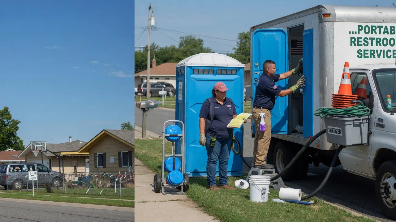 Portable Toilet Rental in Bentonville, AR near me